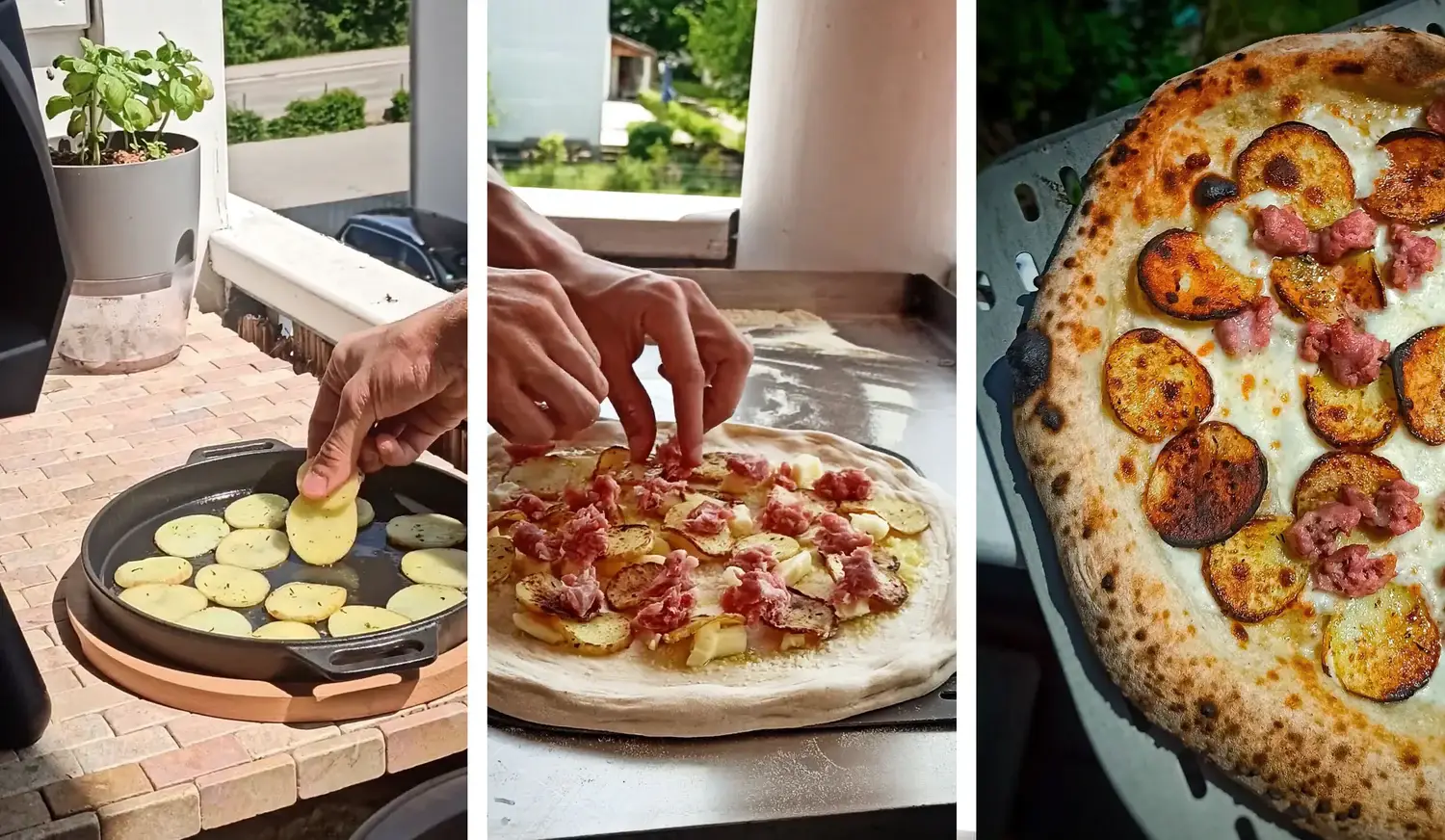 Kartoffel-Pizza
